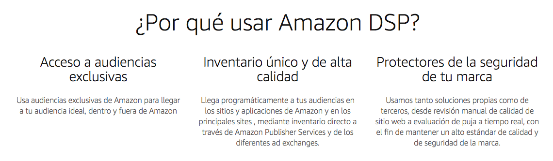 Amazon Advertising porque usar DSP