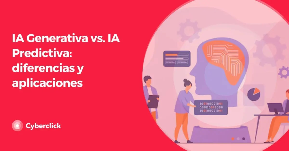 IA Generativa vs IA Predictiva diferencias y aplicaciones