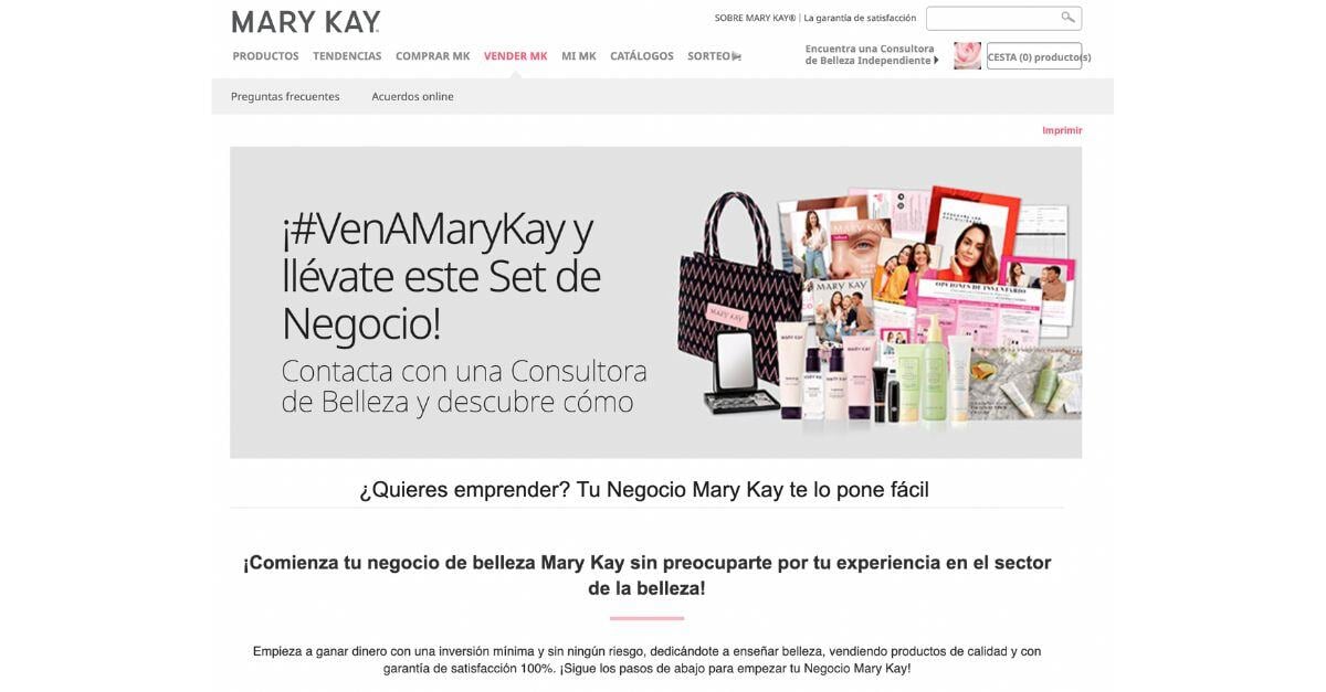 Network marketing que es y como funciona este modelo de negocio - MAry Kay