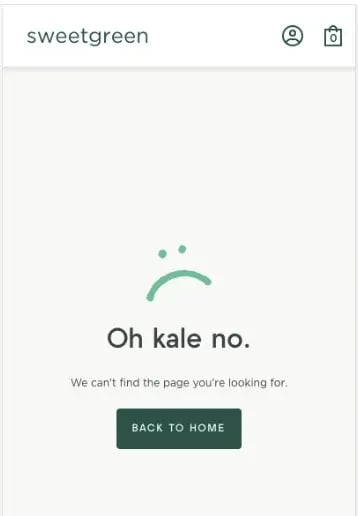 Sweetgreen404