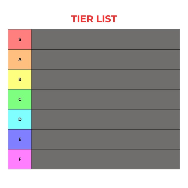 TIER LIST