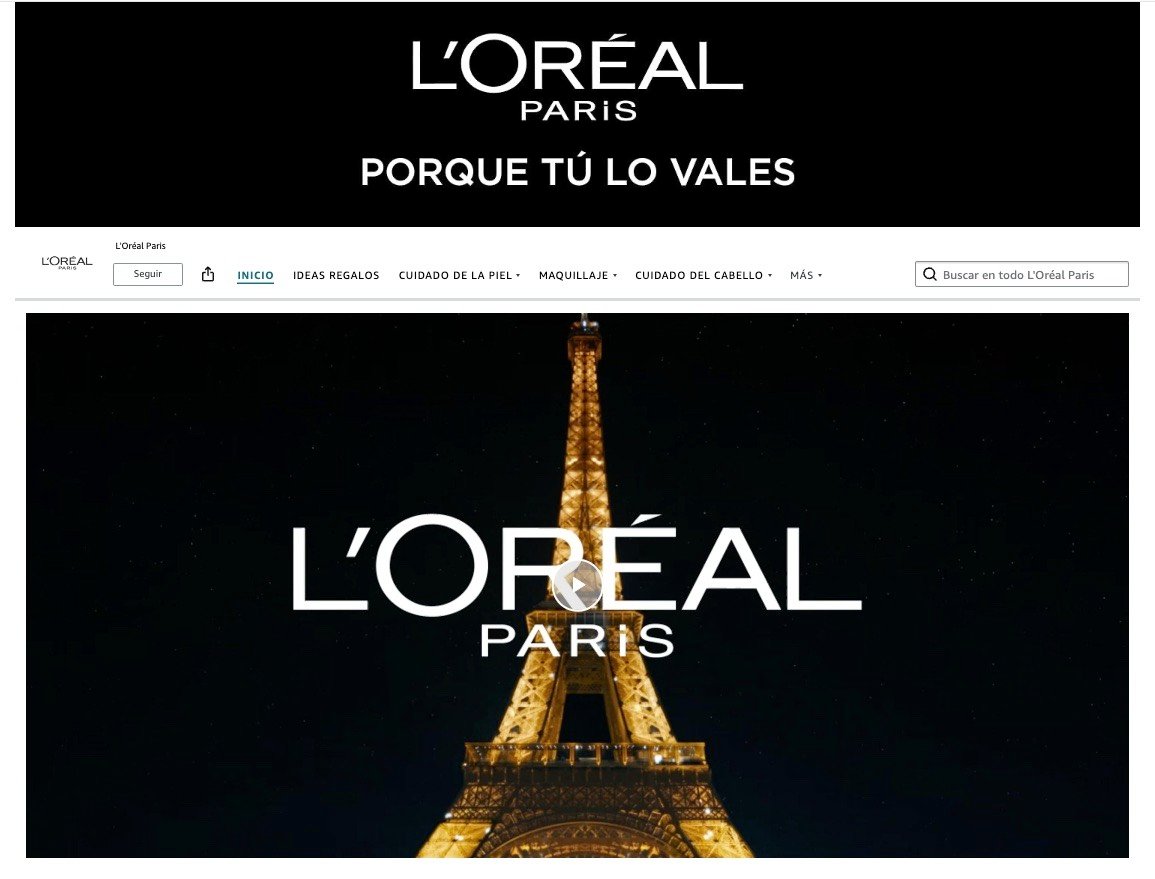 Store de loreal en Amazon