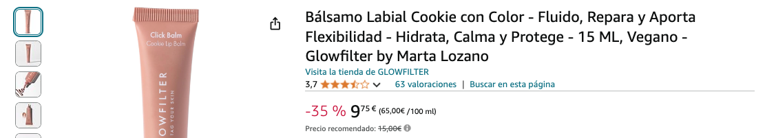 ejemplo título producto en Amazon