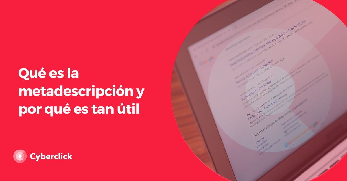 Que es la metadescripcion y por que es tan util